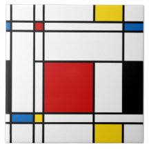 Neo-Plasticism Kunst-Fliese