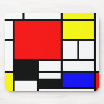 Neo-plasticism Mondrian Art Mousepad