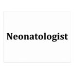 Neonatologist Postkarte