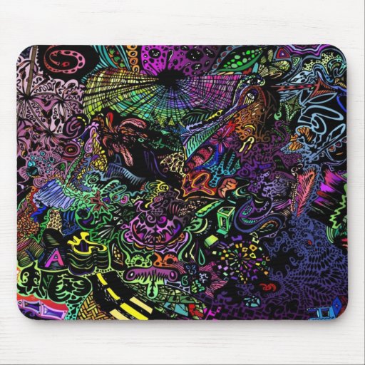 NeonGraffiti mousepad