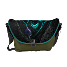 Neonherz-Botetasche Kurier Tasche