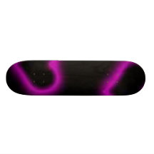 Neonherz-Skateboard Personalisiertes Deck