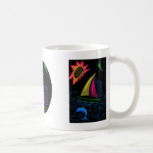 Neonsegeln-Becher Tee Tassen