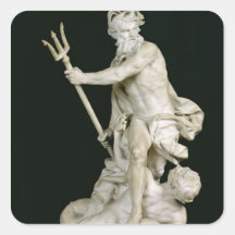 Neptun, der die Wellen, 1757 beruhigt Sticker