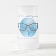 Nerd-Herden-laufender Bier-Becher Tasse