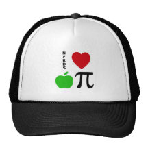 Nerd-Liebe-Apfelkuchen Baseballcaps
