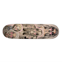 "Nerd-Mädchen" Skateboard Personalisierte Skateboards