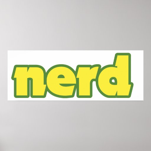 Nerd Plakatdrucke