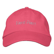 Nerd-wachsamer Hut Bestickte Baseballkappe
