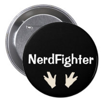NerdFighter Knopf - DFTBA Anstecknadelbutton