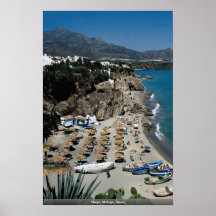 Nerja, Màlaga, Spanien Poster