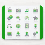 Netz und Internet Icons6 Mauspad