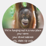 Neu hängen Sie heraus Adressen-Etikett Sticker