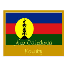 Neu-Kaledonien Kanaky Postkarte