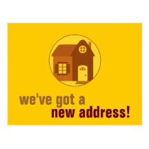 Neue Adresse: Kundengerecht Postkarten