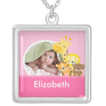 Neue Baby-Foto-Halsketten-niedliche Mädchen-Dschun
