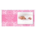 Neue Baby-Foto-Mitteilungs-Karte Individuelle Photo Karten