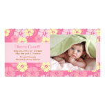 Neue Baby-Foto-Mitteilungs-Karte Photokarten