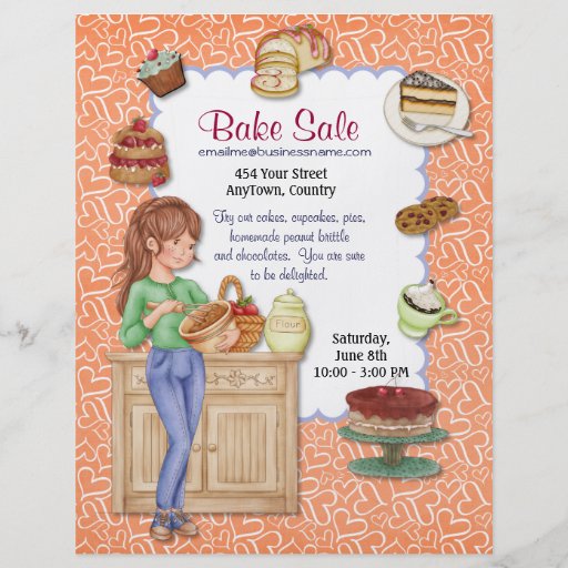 Neue Güte backt Verkaufs-Flyer