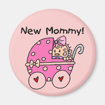 Neue Mama-Baby-T-Shirts und Geschenke Kühlschrankmagnet