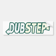 Neue Parodie DUBSTEP Schlages Autoaufkleber