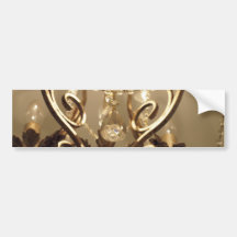 Neue Vintage Art 'Chandelier Autoaufkleber
