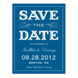 NEUE VINTAGE %PIPE% SAVE THE DATE MITTEILUNG POSTKARTE