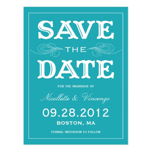 NEUE VINTAGE %PIPE% SAVE THE DATE MITTEILUNG POSTKARTEN