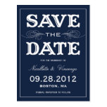NEUE VINTAGE %PIPE% SAVE THE DATE MITTEILUNG POSTKARTE