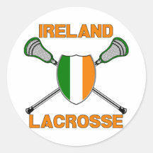 Neuer Aufkleber Lacrosse-Flaggen-Irlands