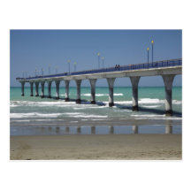 Neuer Brighton-Pier, Christchurch Postkarte