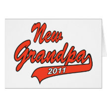 Neuer Großvater 2011 Grußkarten