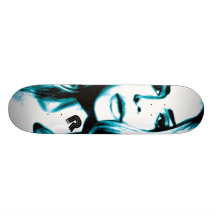 neues Mädchen Skateboarddeck