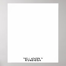Neues Plakat - besonders angefertigt