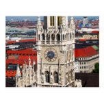 Neues Rathaus, München-Postkarte