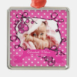 Neugeborene Babyfotoverzierung Weihnachtsornament