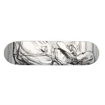 Neugieriger und neugieriger! personalisiertes skatedeck