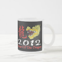 Neujahrsfest-Drache 2012 Kaffee Haferl