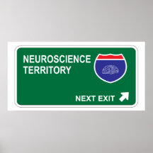 Neurologie-folgender Ausgang Posterdruck