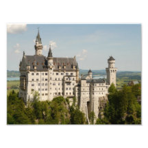 Neuschwanstein - feenhaftes Schloss Kunst Fotos