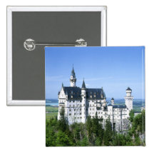 Neuschwanstein-Schloss Anstecknadelbuttons