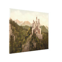 Neuschwanstein-Schloss, Bayern, Deutschland Leinwand Drucke
