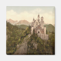 Neuschwanstein-Schloss, Bayern, Deutschland Magnete