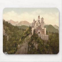 Neuschwanstein-Schloss, Bayern, Deutschland Mauspads