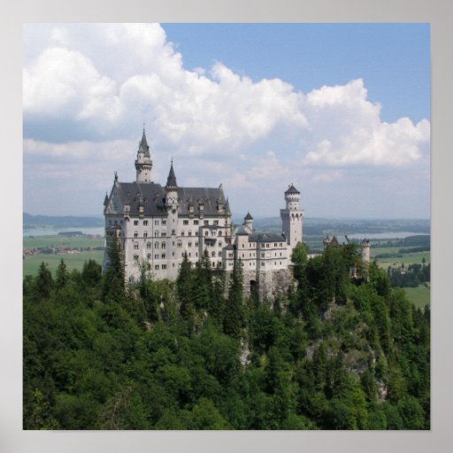 Neuschwanstein-Schloss-Plakat