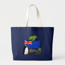 Neuseeland Birdorables Tragetaschen