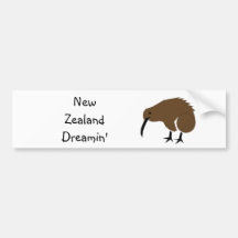 Neuseeland Dreamin Auto Sticker