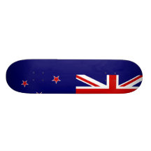 Neuseeland-Flagge Skate Board