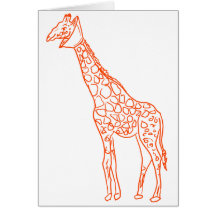 Neutralisierte Giraffe Karten