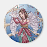 Neva - Weihnachtsengels-Magnet Kühlschrankmagnet